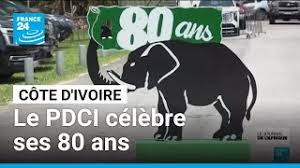 Le Parti démocratique de Côte d'Ivoire fête ses 80 ans